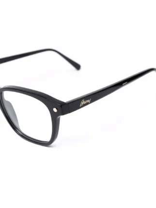 logo square frame glasses展示图