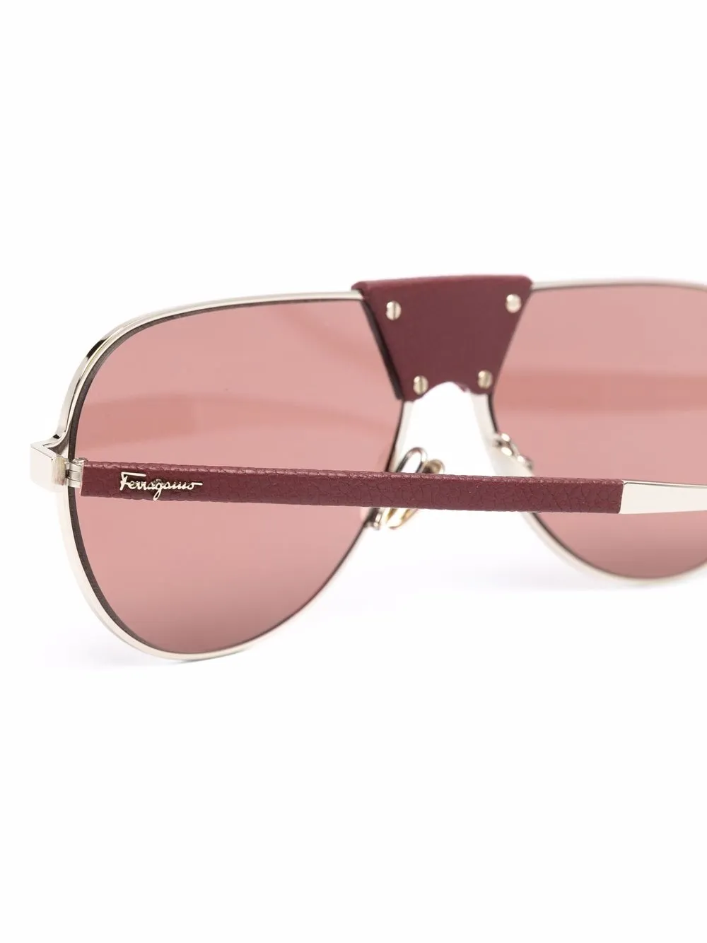 фото Salvatore ferragamo солнцезащитные очки-авиаторы