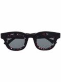 Thierry Lasry marbled-effect sunglasses - Black