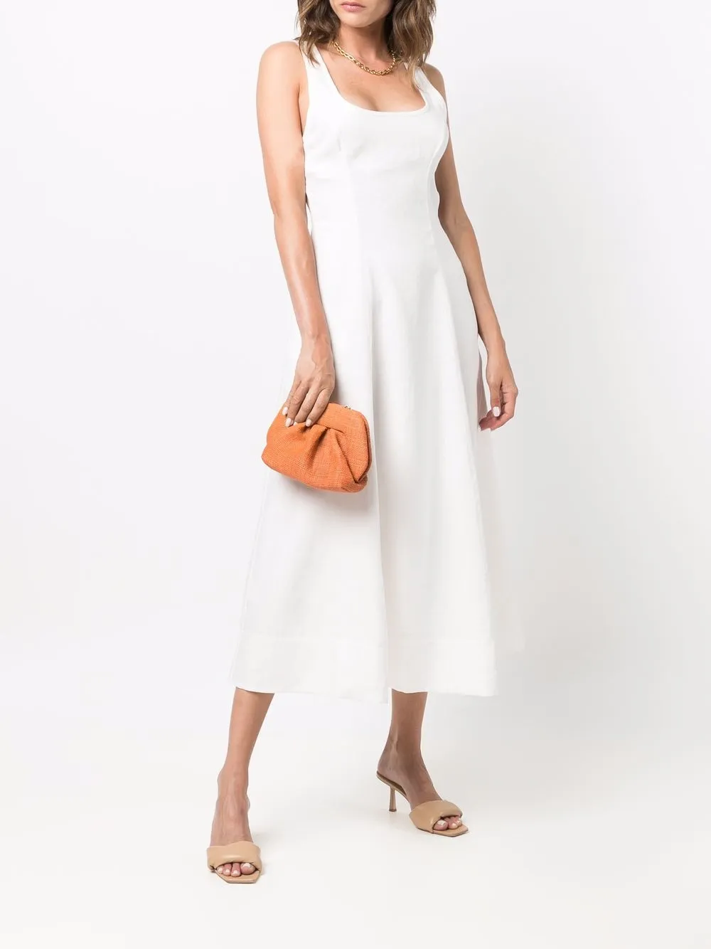 фото Themoirè мини-сумка gea из рафии