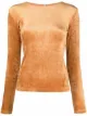Imagem 1 de Baserange Blusa mangas longas de veludo