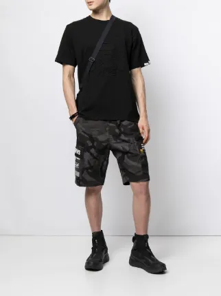 camouflage-print cargo shorts展示图