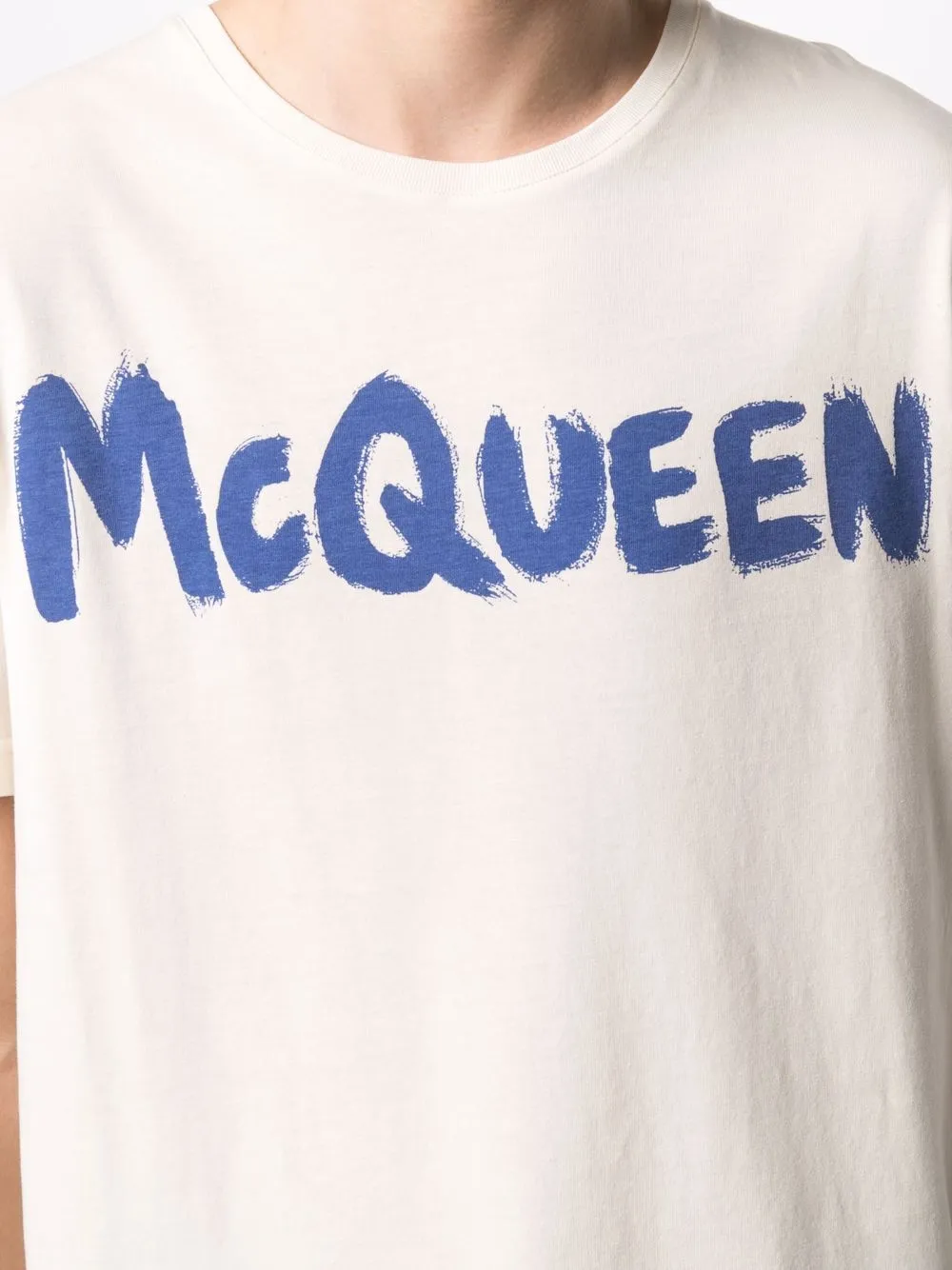 фото Alexander mcqueen футболка с логотипом