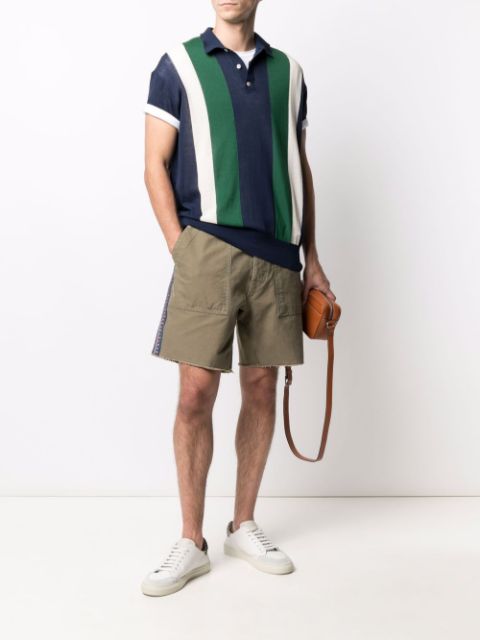 PRESIDENT'S Striped Knitted Polo Shirt - Farfetch