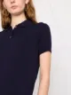 A.P.C. fine-knit polo shirt