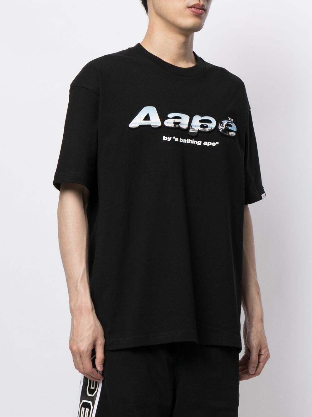 фото Aape by *a bathing ape® футболка с логотипом