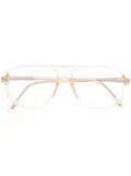 TOM FORD Eyewear square-frame glasses - Neutrals