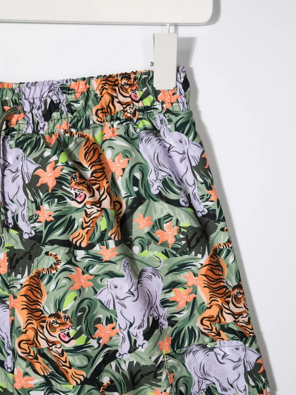 фото Kenzo kids плавки-шорты с принтом