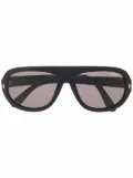 TOM FORD Eyewear pilot-frame sunglasses - Black
