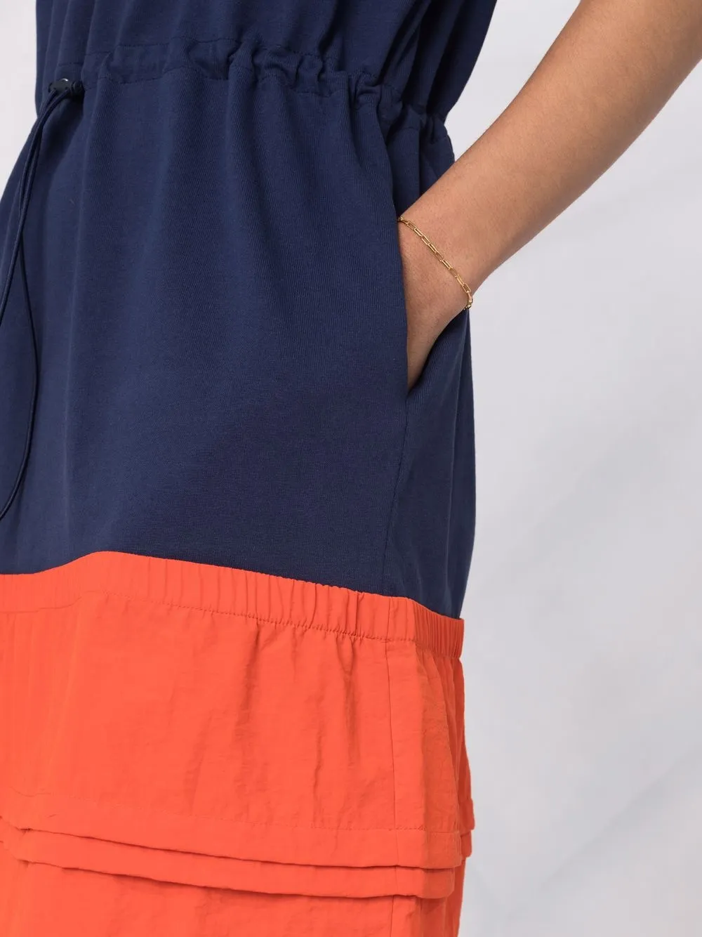 фото Kenzo платье-футболка в двух тонах