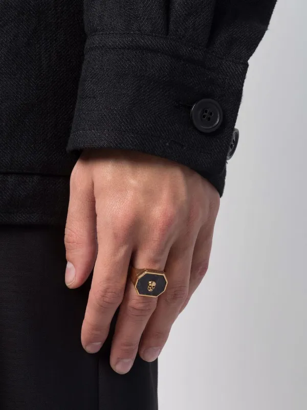 alexander mcqueen mens rings