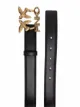 PINKO Love Birds leather belt