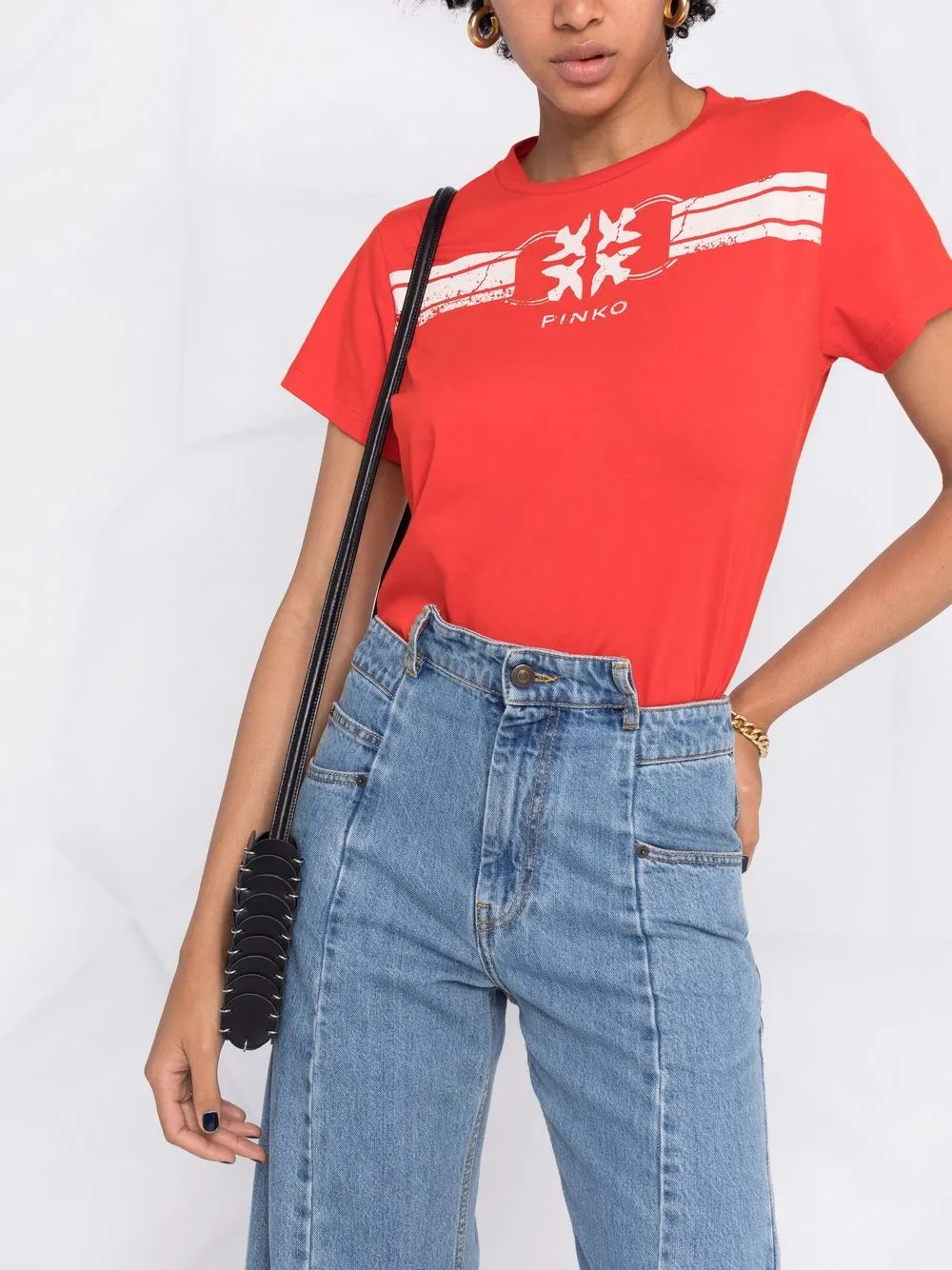 фото Pinko футболка с логотипом