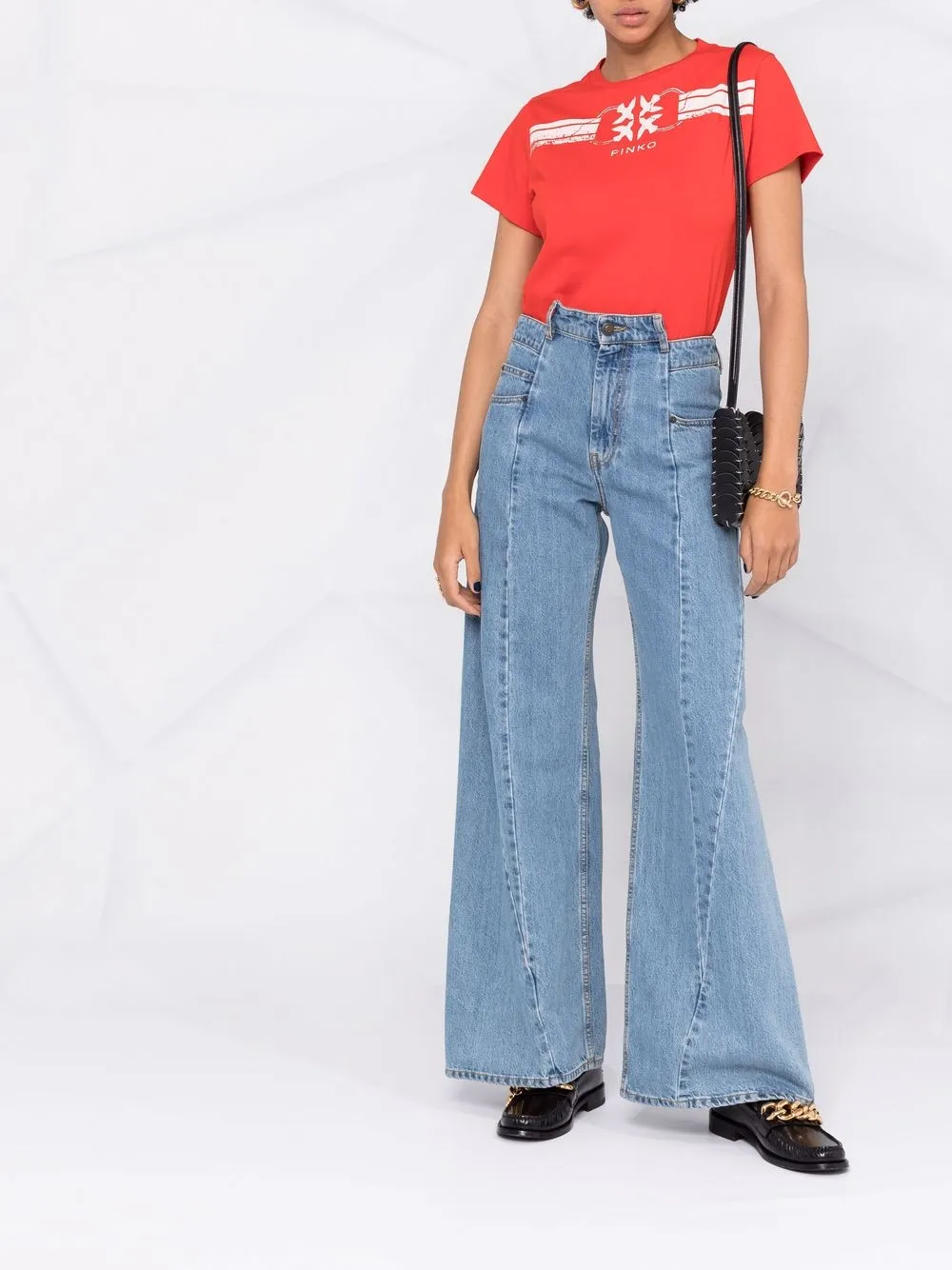 фото Pinko футболка с логотипом