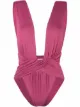 Image 1 of La Reveche Eloee draped swimsuit