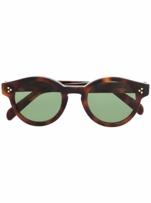 Lesca Yoga ラウンドフレーム サングラス 通販 - FARFETCH