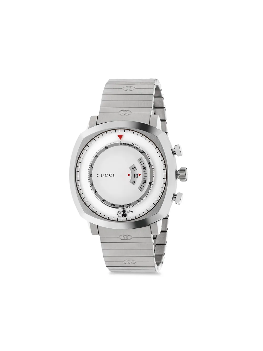 Click to view more detailed imagery on our partner's website Gucci X Disney Grip Watch 40mm In Weiss