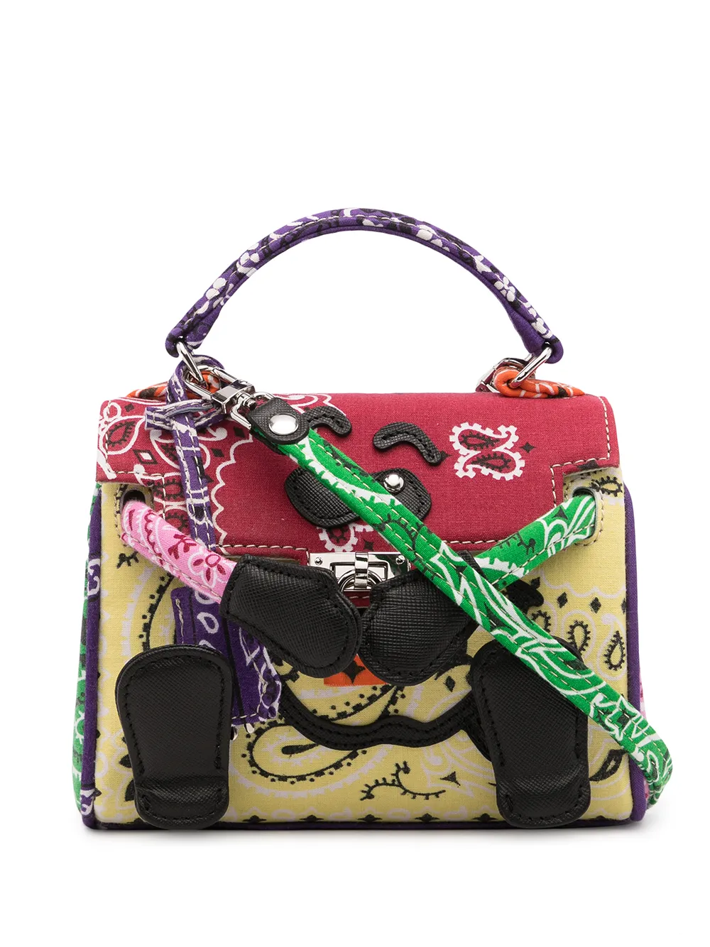 

Readymade bolsa de hombro con estampado de bandana - Multicolor