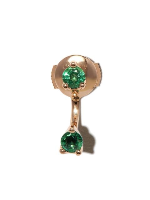 Anita Ko 18kt yellow gold Orbit emerald single earring
