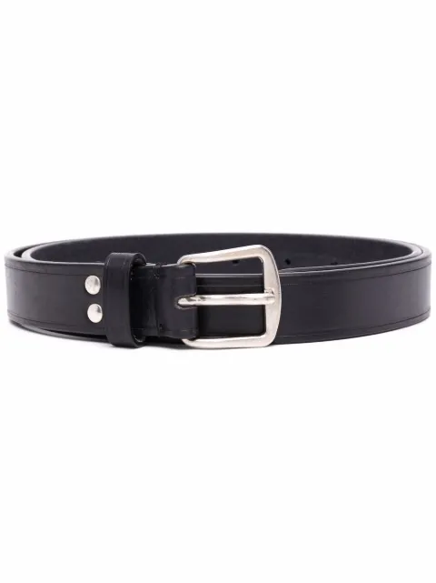 leather buckle belt