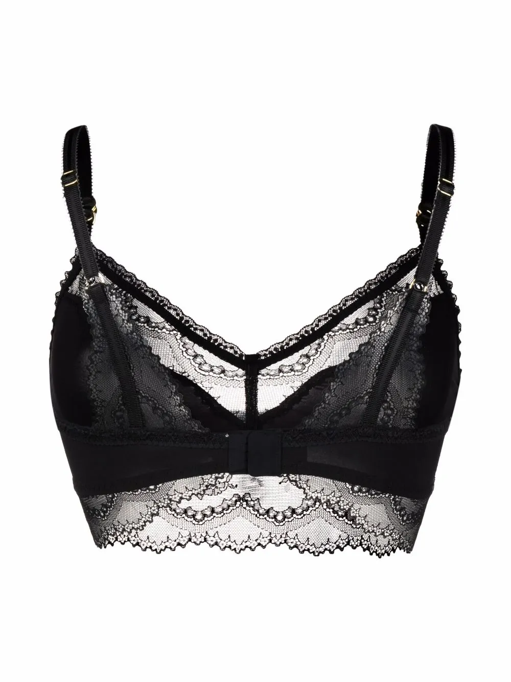 фото Stella mccartney бюстгальтер-бралетт с кружевом