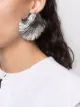 Image 2 of Atu Body Couture shell-shaped brass earrings