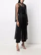 Atu Body Couture kimono plisado semitraslúcido