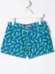 Image 2 of Mc2 Saint Barth Kids lizard-print drawstring swim shorts