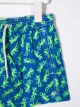 Mc2 Saint Barth Kids lizard-print drawstring swim shorts