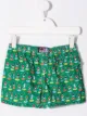 Image 2 of Mc2 Saint Barth Kids football-print swim shorts