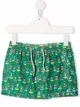 Image 1 of Mc2 Saint Barth Kids football-print swim shorts