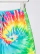 Mc2 Saint Barth Kids TEEN tie-dye swim shorts