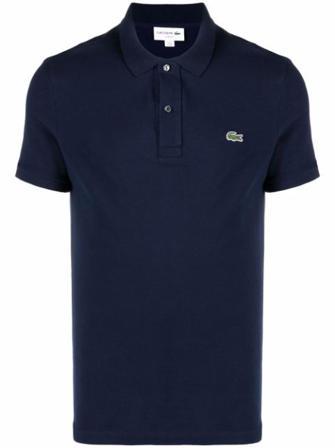 Lacoste logo-embroidered polo shirt Men