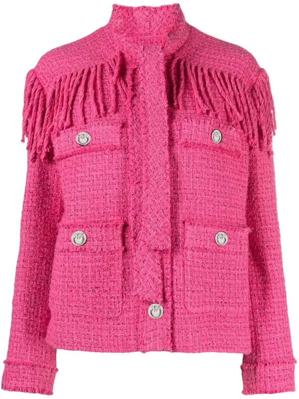 pinko tweed jacket