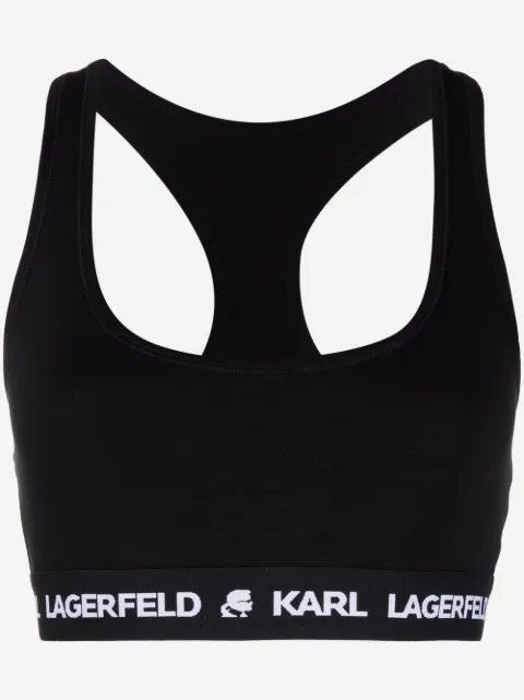 Karl Lagerfeld logo-underband bra