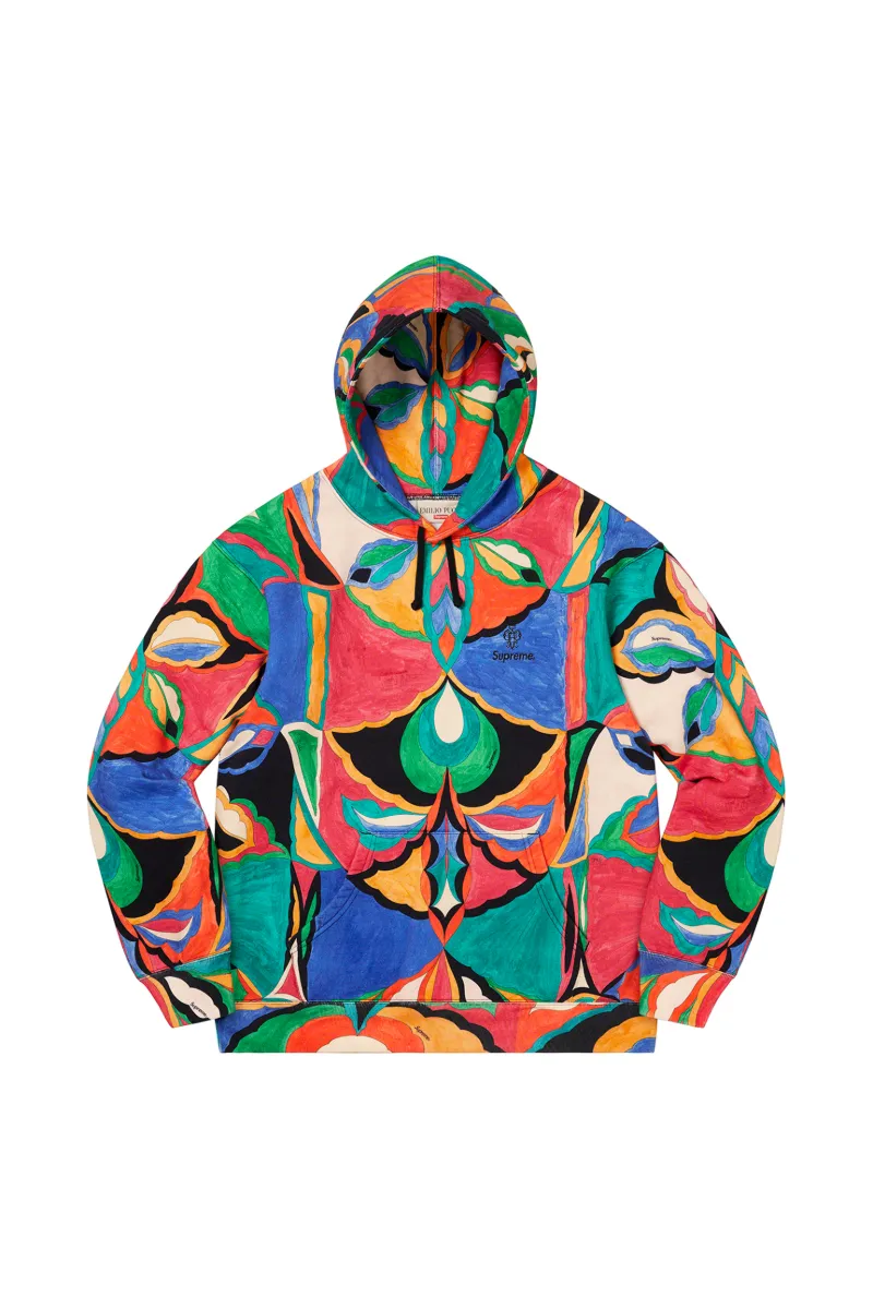 Supreme Emilio Pucci Hooded Sweatshirt smcint.com