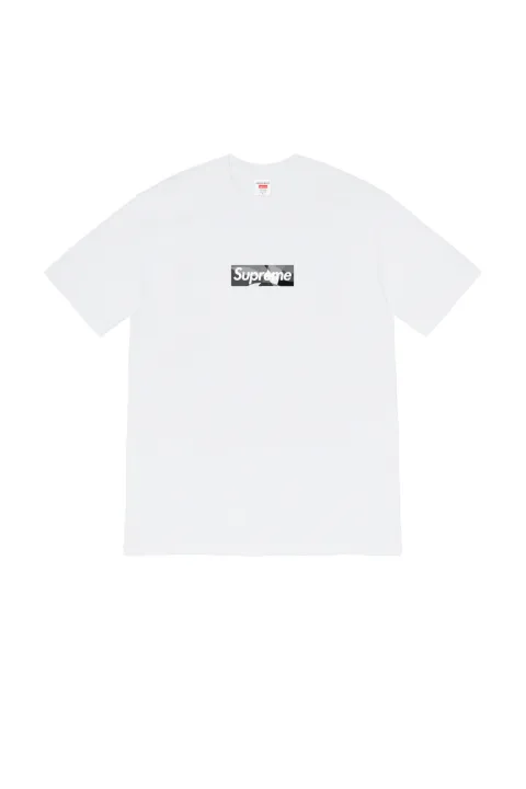 Supreme®/Emilio Pucci® Box Logo T-Shirt in white | PUCCI