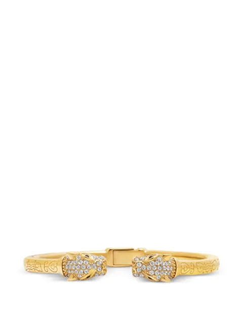 Nialaya Jewelry Panther diamond-embellished bangle