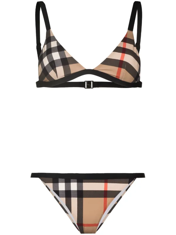 burberry triangle bikini