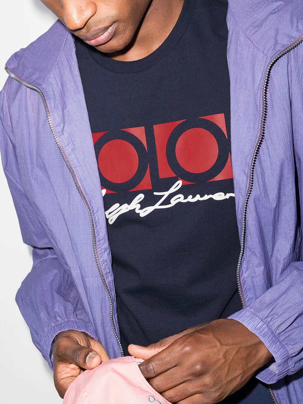 фото Polo ralph lauren футболка с логотипом