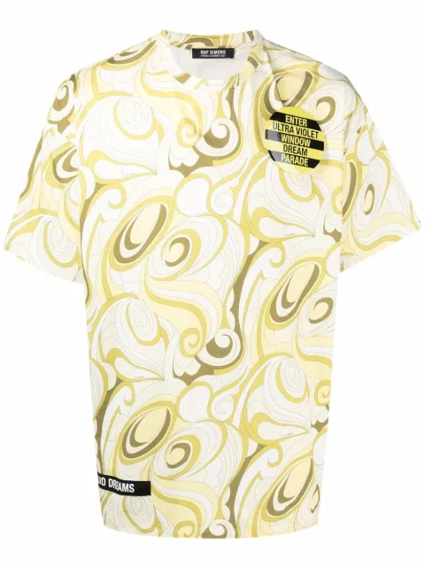 Raf Simons abstract-print T-shirt