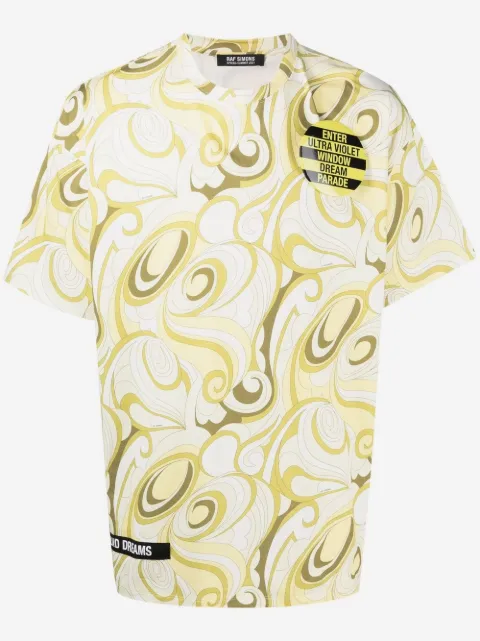 Raf Simons abstract-print T-shirt