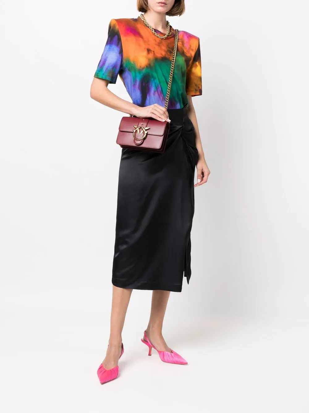 фото Pinko сумка через плечо love