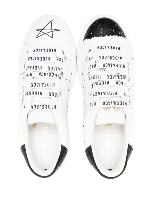 Hide&Jack Essence Sketch Sneakers | White | FARFETCH ZA