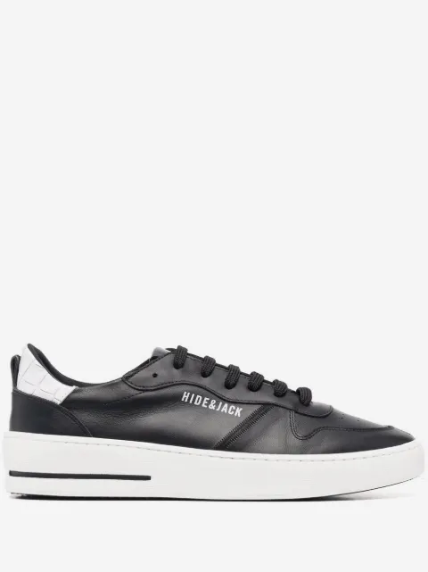 Hide&Jack leather low-top sneakers