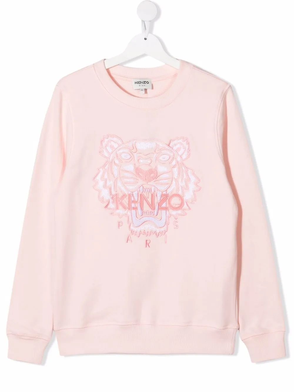 фото Kenzo kids толстовка с вышивкой