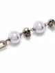 Alexander McQueen skull pearly bead bracelet