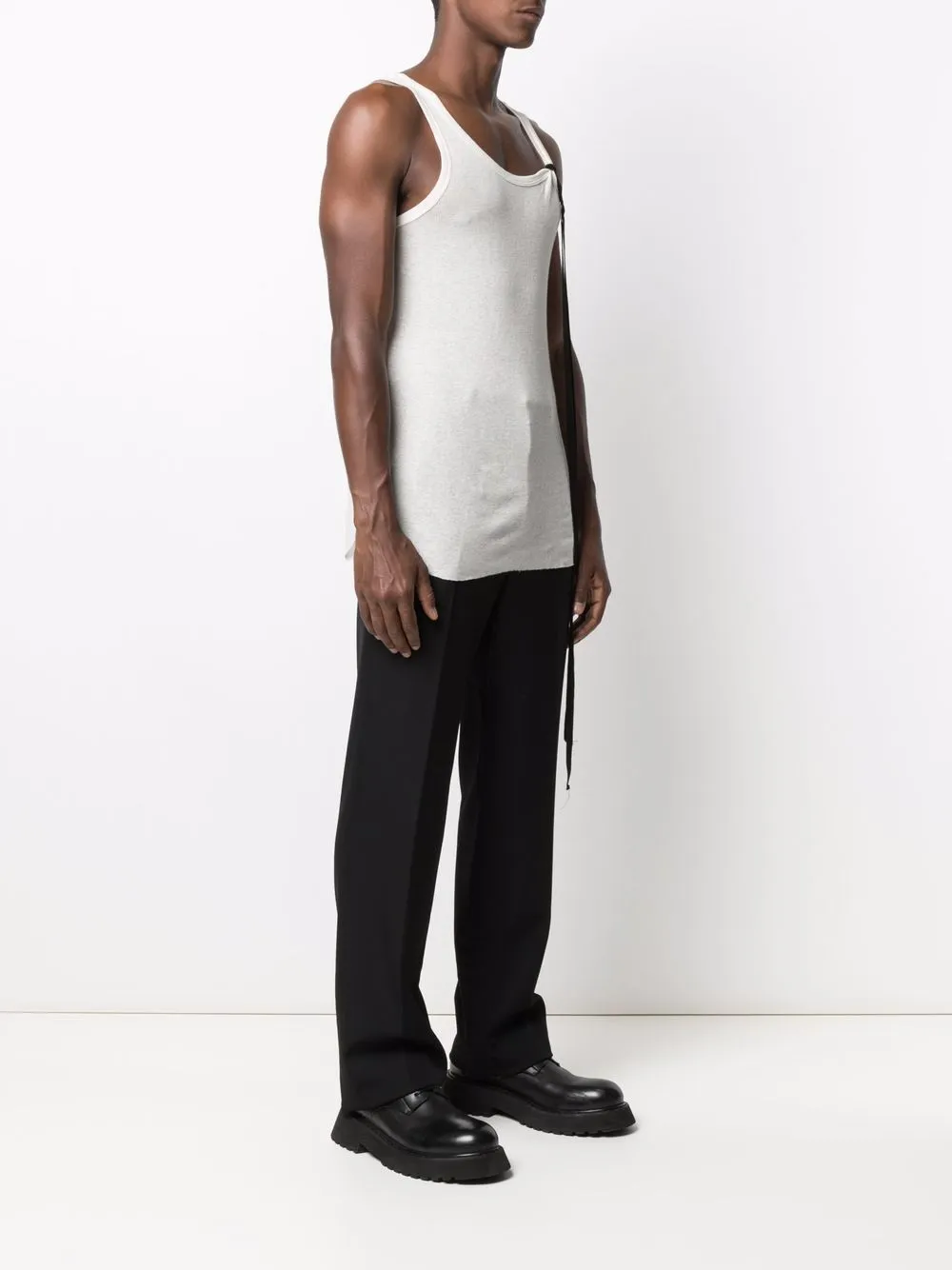 фото Ann demeulemeester топ с декоративным шнурком