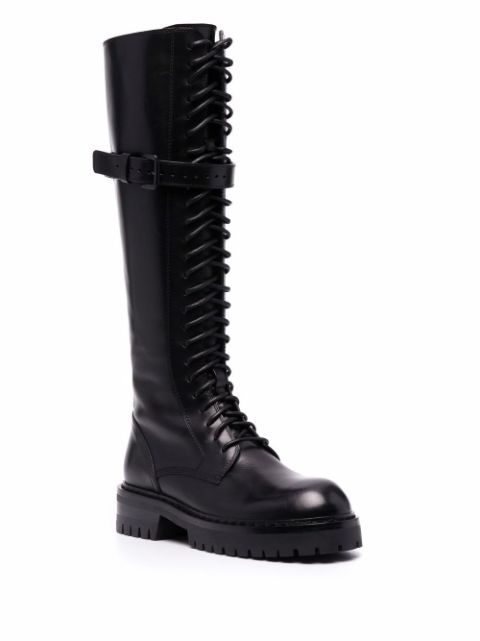 ann demeulemeester buckle boots