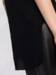 Ann Demeulemeester longline cotton vest